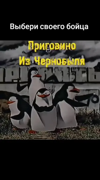 Выбери своего бойца-пингвина