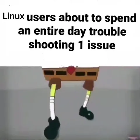 Linux users debugging all day
