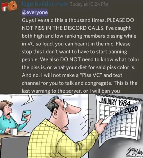 Piss in Discord Calls