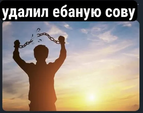 Удалил ебаную сову