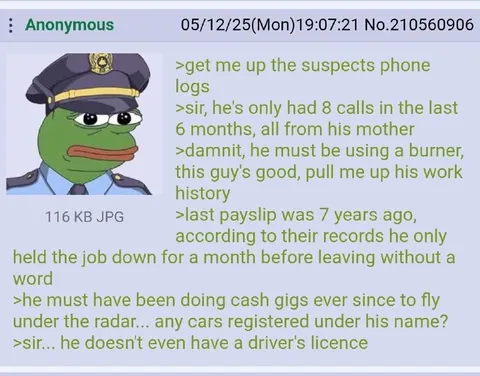 Pepe the Undercover Criminal