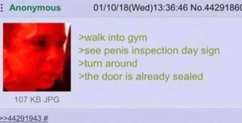 Penis Inspection Day Trap