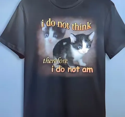 I Do Not Think Therefore I Am Not