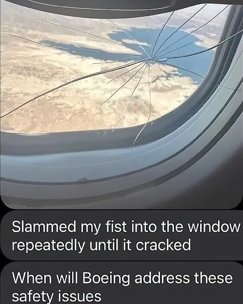 Blaming Boeing for a Cracked Window