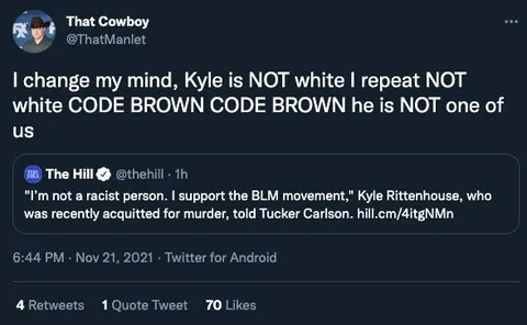 Kyle Is Not One of Us