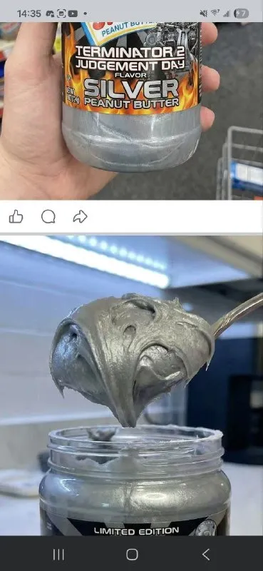Terminator 2 Silver Peanut Butter