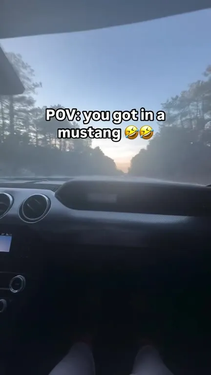 POV You Got in a Mustang
