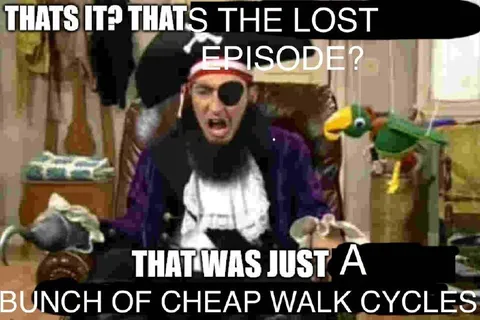 The Lost Episode Was Cheap Walk Cycles