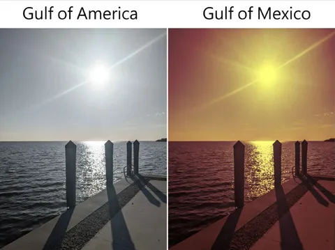 Gulf of America vs Gulf of Mexico