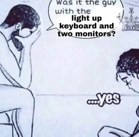 Guy With Two Monitors