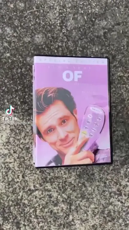 Jim Carrey DVD Page Flip