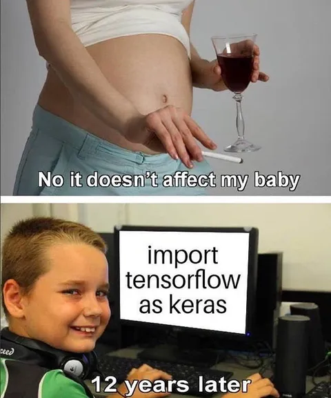 Pregnancy Smoking and TensorFlow