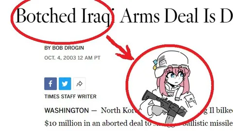 Botched Iraq Arms Deal Anime Girl