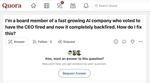 AI Company Board Vote Backfires