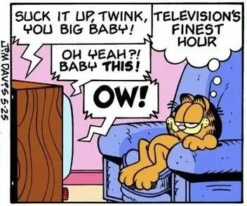 Garfield Says Television's Finest Hour