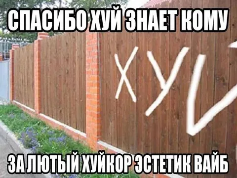 Лютый хуйкор эстетик вайб