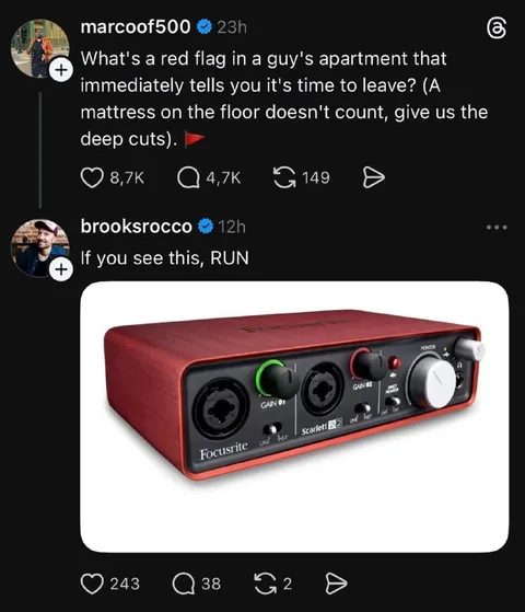 Red Flag Audio Interface