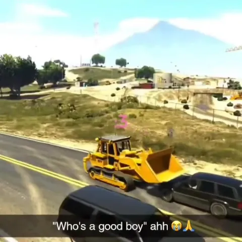 Bulldozer Is a Good Boy