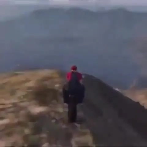 Безумный спуск с горы