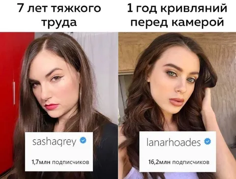 Семь лет против одного года