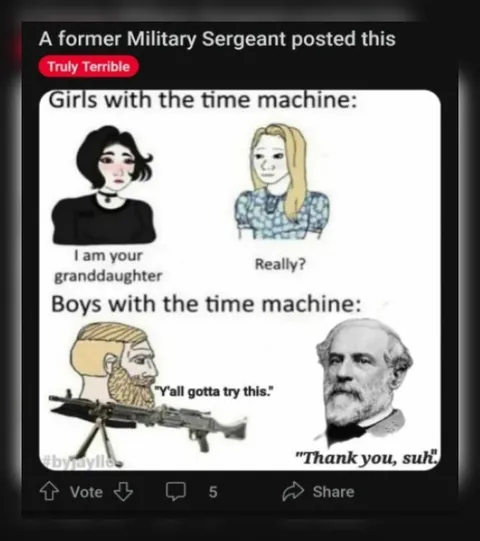 Girls and Boys With a Time Machine