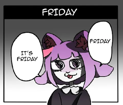 It's Friday catgirl