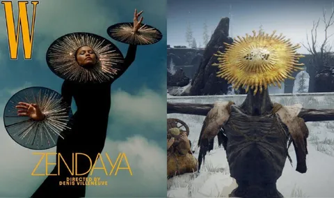 Zendaya Dune Creature Mashup
