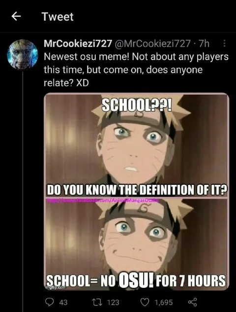 School Means No Osu
