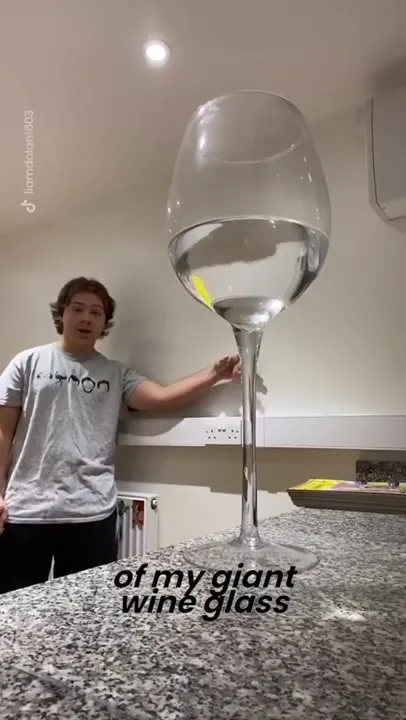 Giant Wine Glass Challenge