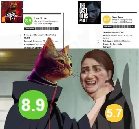 Stray Scores Higher Than The Last of Us