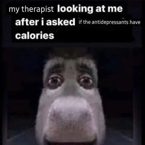 Therapist Asked About Antidepressant Calories