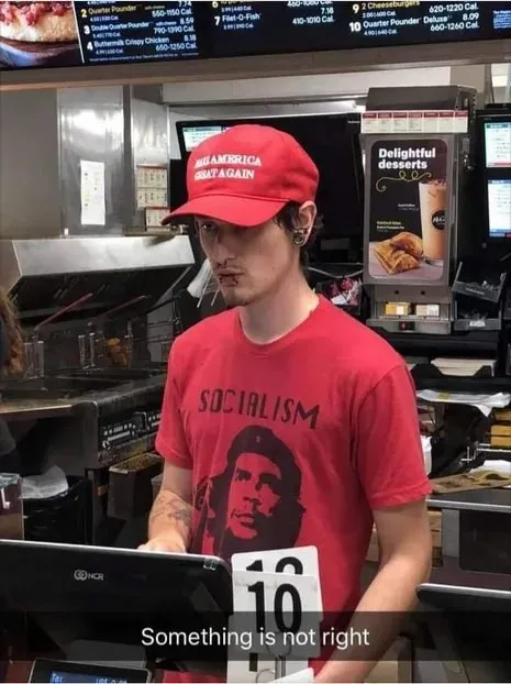 Socialist Fast Food Worker