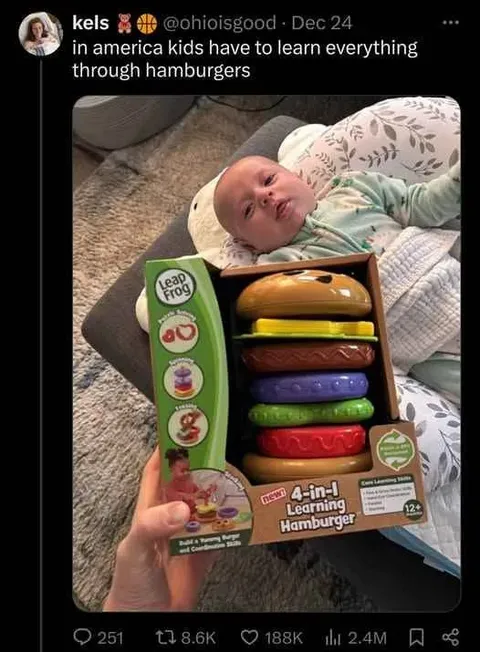 Kids Learn Through Hamburgers