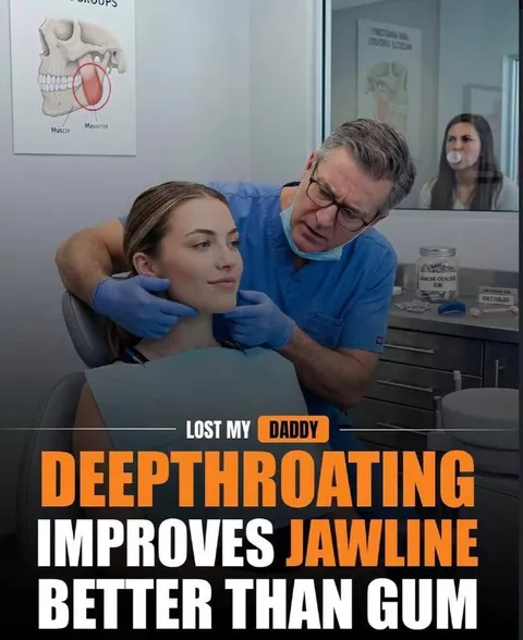 Deepthroating Improves Jawline