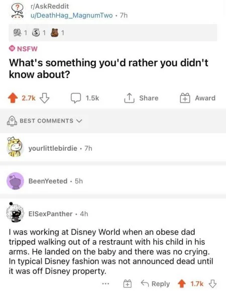 Disney World Dad Story