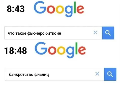 От фьючерсов к банкротству