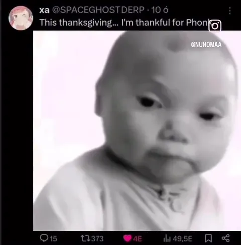 Baby Is Thankful for Phonk