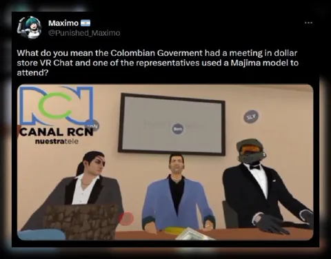 Colombian Government in VRChat