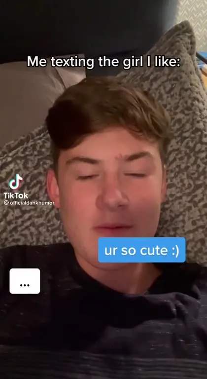 Aw tysm Texting Reaction