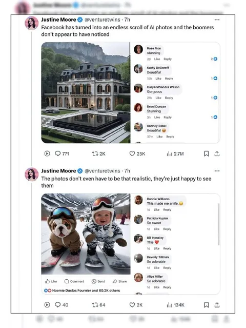 Boomers Love AI Photos