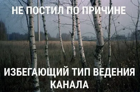 Избегающий тип ведения канала