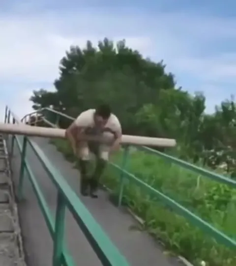 Trying to Carry a Giant Pole
