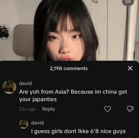 Asia Question Comment Fail
