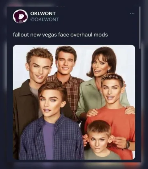 Fallout New Vegas Face Overhaul