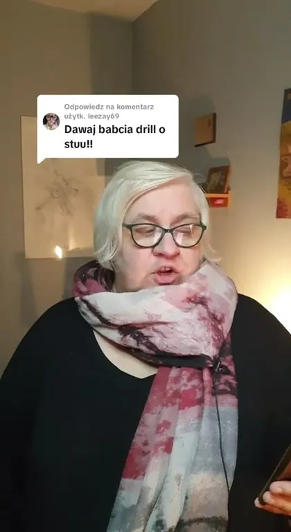 Babcia robi drill
