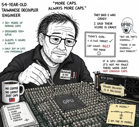 Always More Capacitors