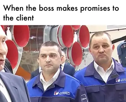 Boss Makes Promises to Client