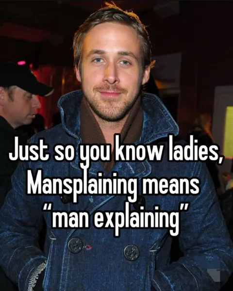 Ryan Gosling Explains Mansplaining