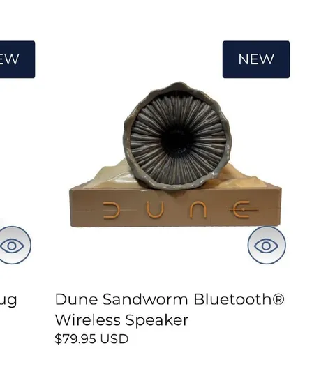 Dune Sandworm Bluetooth Speaker