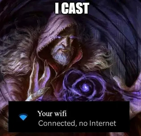 I Cast No Internet